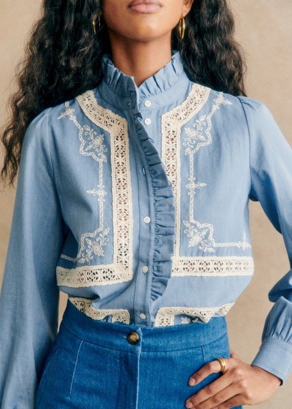 Sezane Blusen: Sézane Ulysse Shirt – Neu (gemäss Beschreibung) aus Zürich von son_9rqk