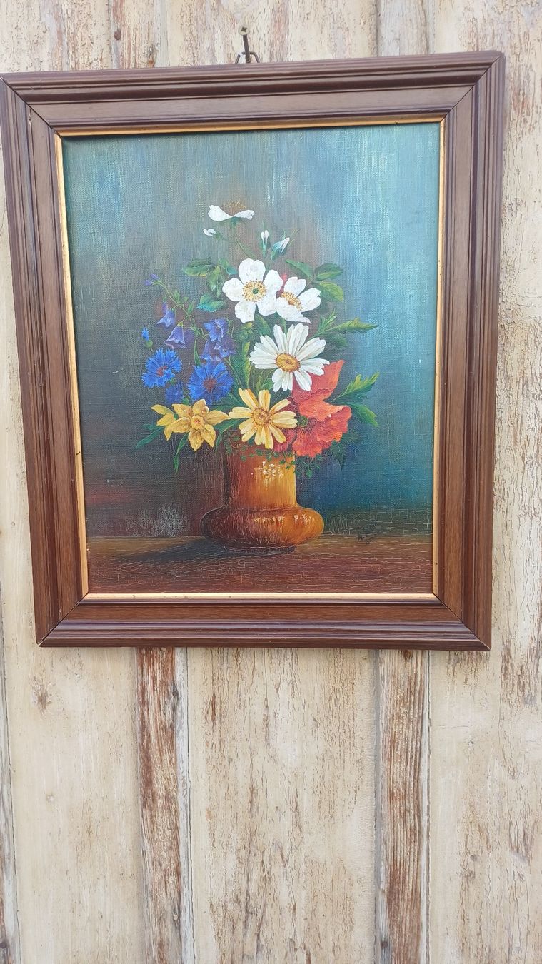 Posters & Illustrations: Schönes Blumenbild Handgemalt  – D'occasion à Flawil par Naphtali 3