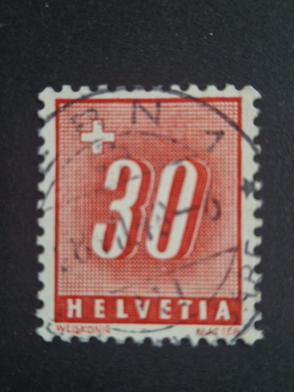 Alle Briefmarken: Nachporto 59z  gestempelt Bern 1 – Gebraucht aus Bouveret von hckoala