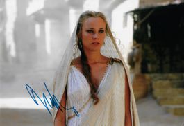 Original Autogramm Diane Kruger (Foto A4)