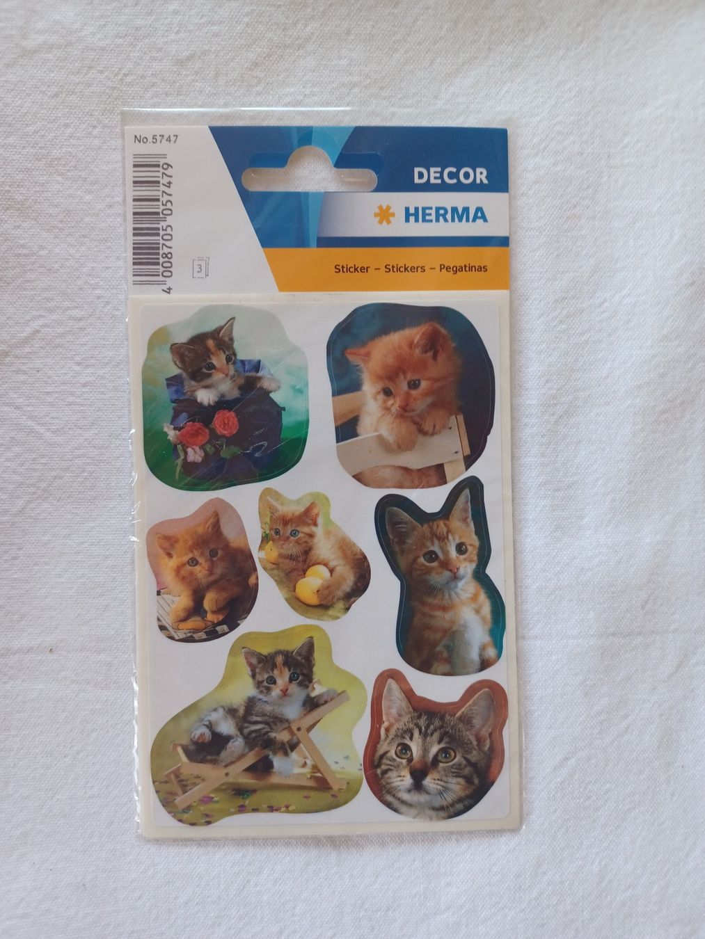 Sticker: Sticker: Süsse Katzenfotos – Nuovo e nell'imballaggio originale da Wangen SZ venduto da Koenigskind83