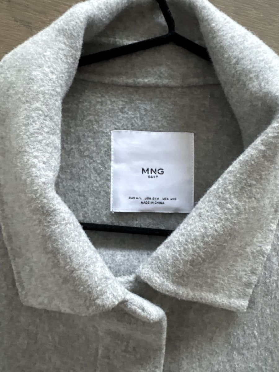 Mango Giacche: Mango Grey Fringed Wool Jacket – Usato da Nyon venduto da My_wardrobe 3