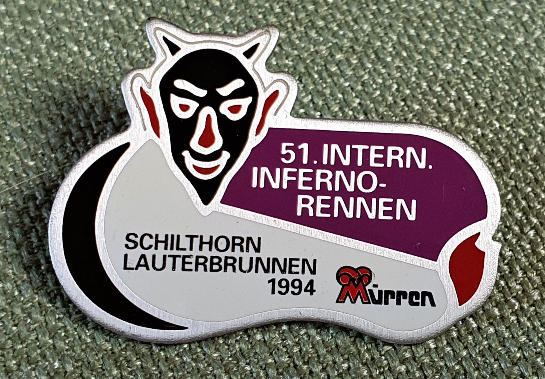 Tutti i francobolli: F718 - Mürren Infernorennen 1994 Schweiz – Usato da Reinach BL venduto da Boston-Verkauf