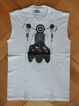 Indianer-T-Shirt (Original USA)/ Gr.L(42-44)/Gummidruck-Logo