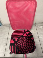 Stylischer Drehstuhl Pink / Schwarz