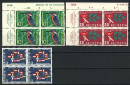 1966, Werbe- und Gedenkmarken **