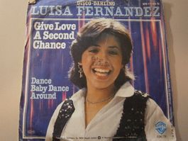 Vinyl Single Luisa Fernandez - Give Love A Second Chance