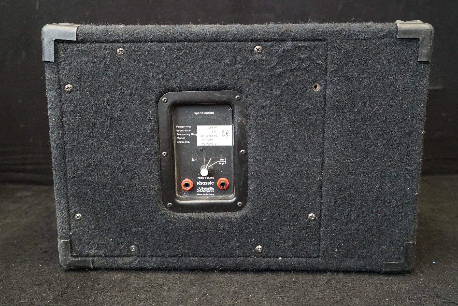 Verstärker: Tech CT2000 (2x12) Bass Boxe – Gebraucht aus Ortschwaben von Musictrade 3