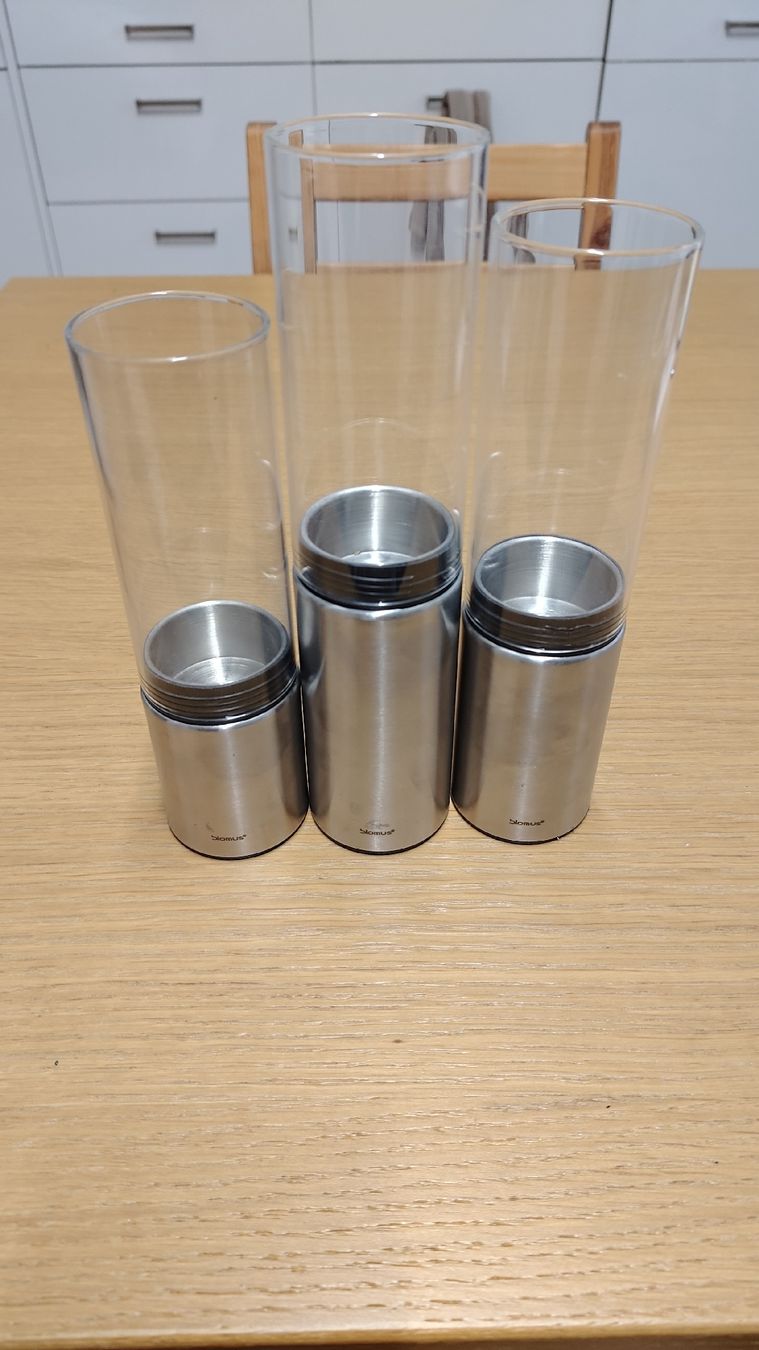 Blomus Portacandele: 3 Kerzenhalter von Blomus – Usato da Schwerzenbach venduto da VityaCrafts 2