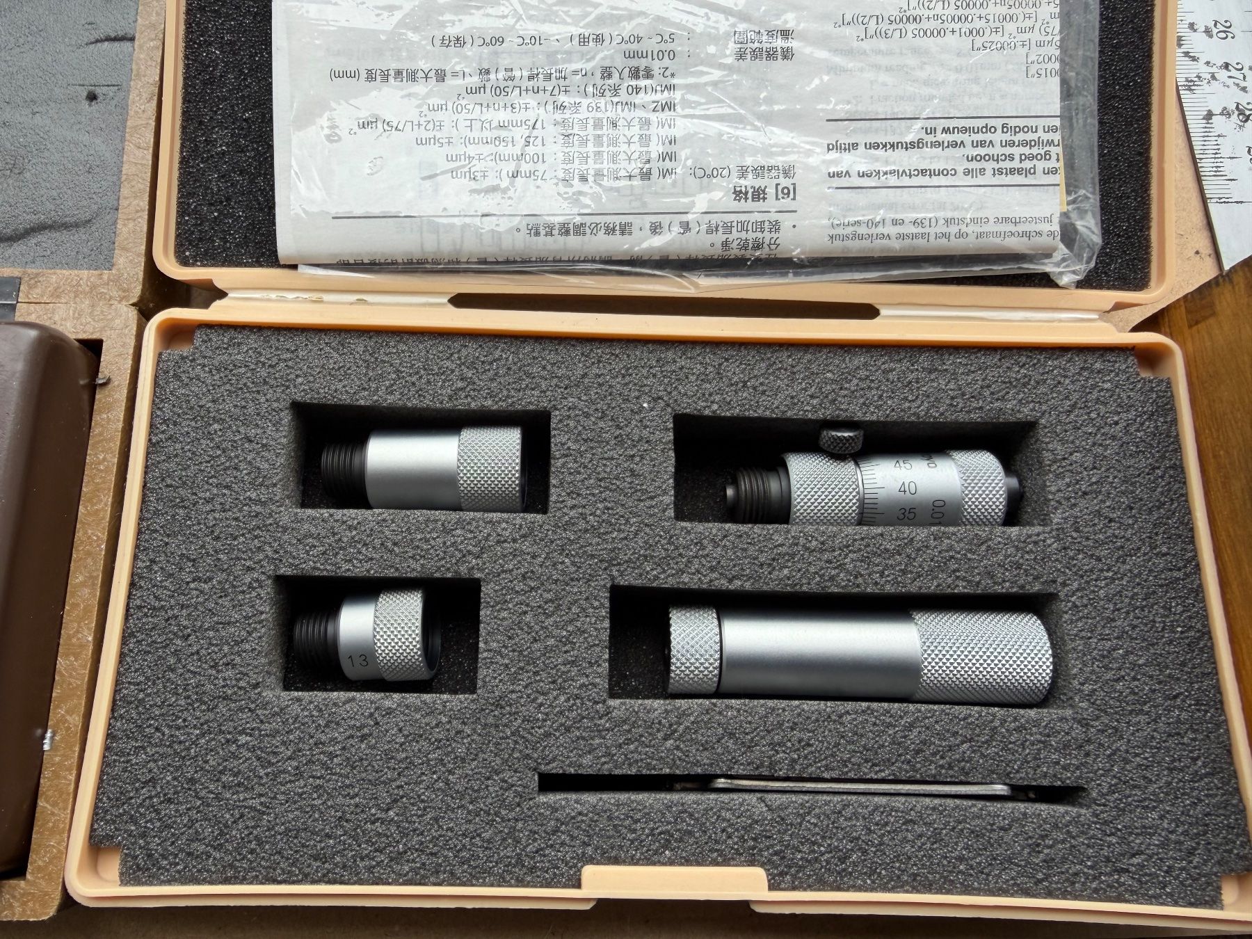 Tesa Misurare: Präzisionsmessgeräte-Set TESA Mitutoyo Mikrometer – Usato da Necker venduto da liq24 3