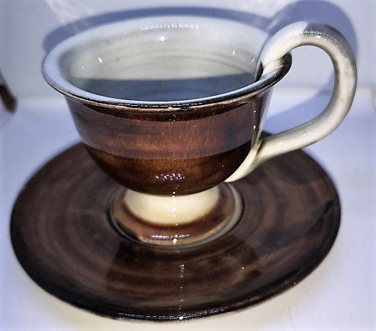 Tazze: ExpressoTasse + Unterteller braun Gelzer – Nuovo (secondo la descrizione) da Lutzenberg venduto da Truhe