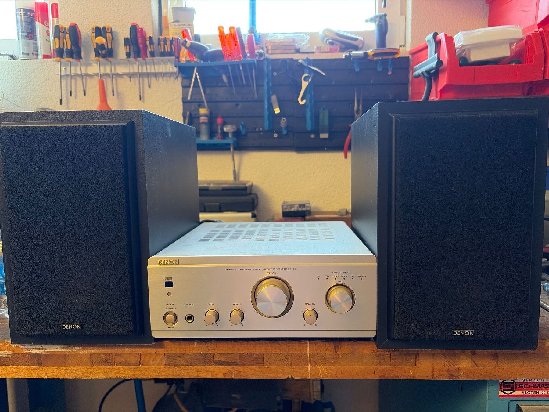 Denon Verstärker: Verstärker Denon mit Boxen – Gebraucht aus Uster von Pernod111