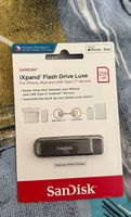 SanDisk iXpand Flash Drive Luxe 256 GB USB Stick (NEU)