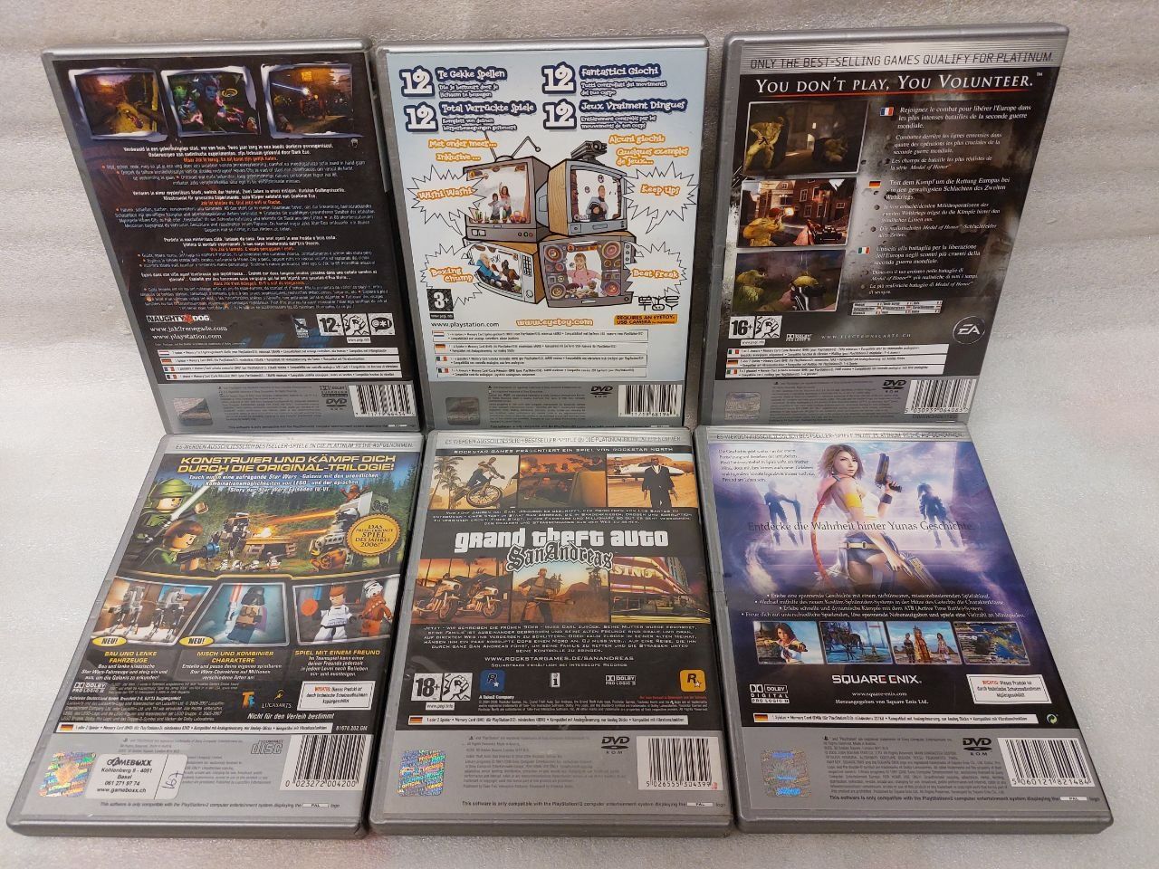 Sony Spiele: 6  Game Platinum PlayStation 2 – Gebraucht aus Pambio Noranco von Pol69 1