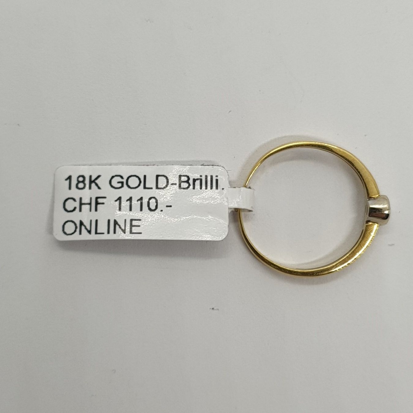 Anelli: Echt 18K Gold - Diamant Ring – Usato da Luzern venduto da Luzern-Goldhaus 2