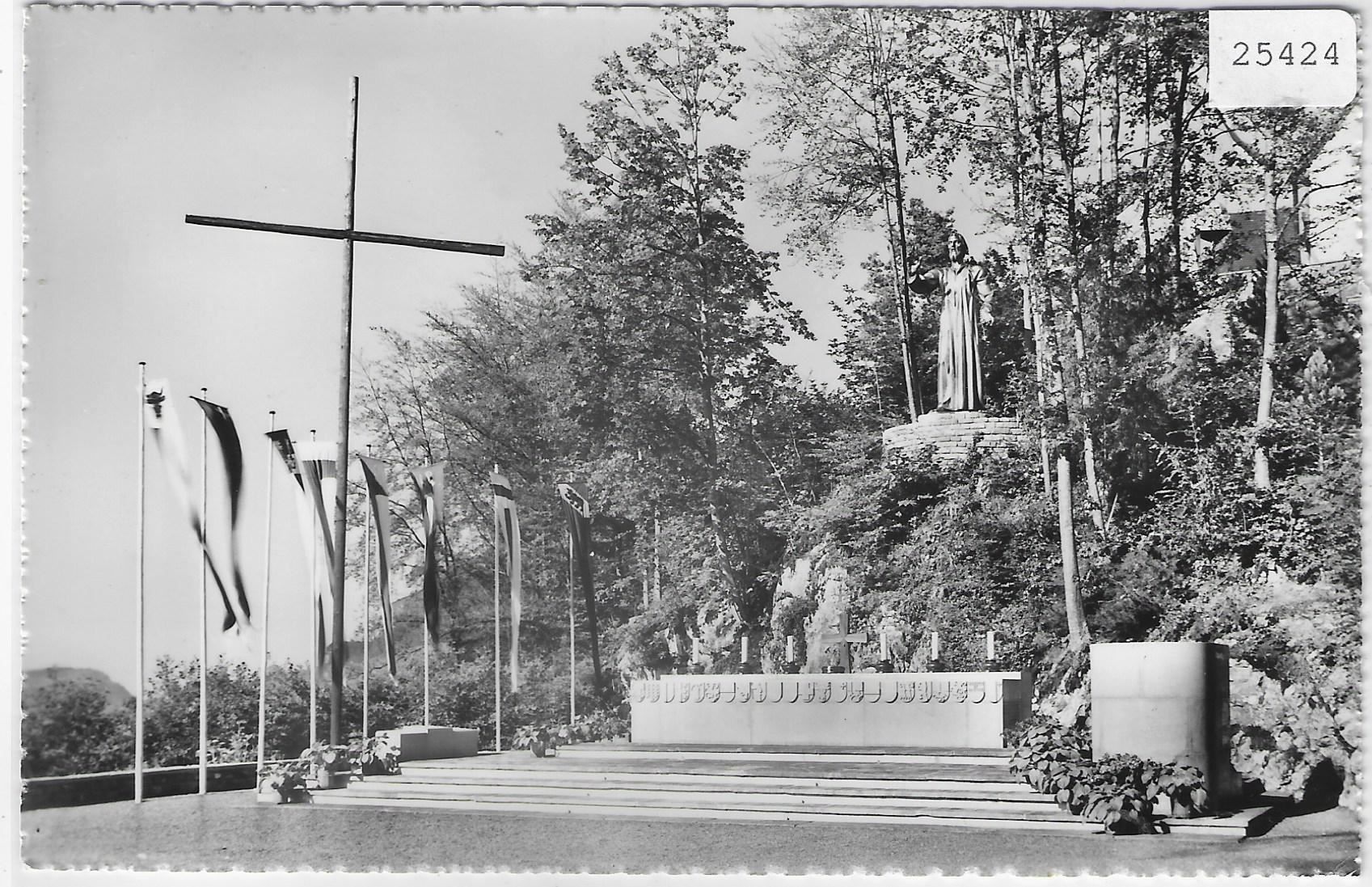 Cartes postales: Flüeli-Ranft - Der Feierplatz des Hl. – Antique à Ettingen par Kartenplanet