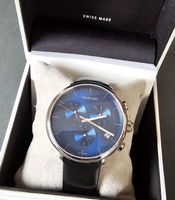 Calvin Klein Chronograph swiss made Elegante Herrenuhr 43 mm