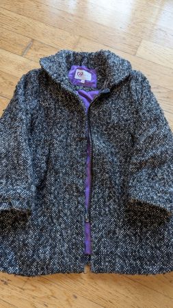 Schicker Kurzmantel Tweedlook Gr. 104