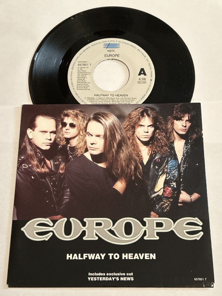 Dischi in vinile: Europe. 1992. Halfway To Heaven – Usato da Faulensee venduto da Mizuno06