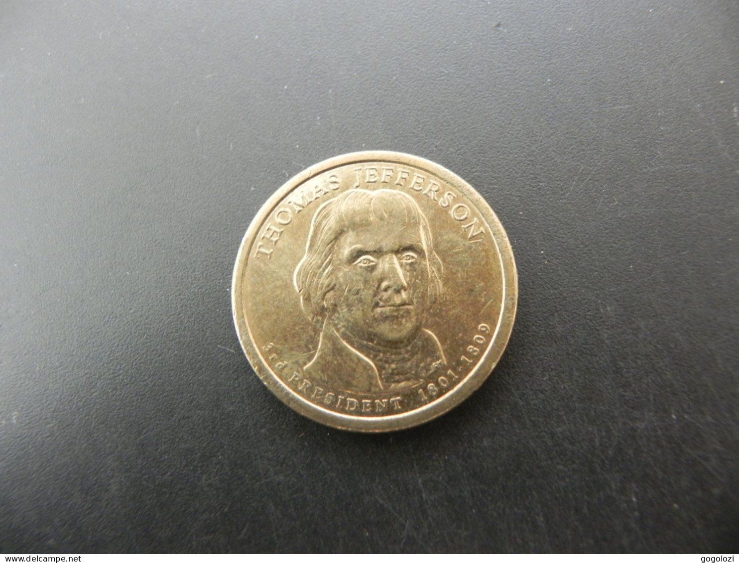 Tutti le monete: USA 1 Dollar 2007 - Thomas Jefferson – Usato da Biel/Bienne venduto da Gogolozi