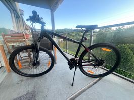 MTB 27.5 Zoll Aluminium 46CM Schwarz Top Zustand ☀️