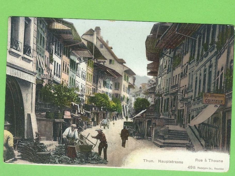 Cartoline postali: Thun Hauptstrasse – Usato da Zürich venduto da t24_de
