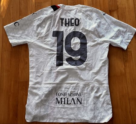 Theo Hernandez Ac Milan Authentic Jersey Away 23/24 Size XL