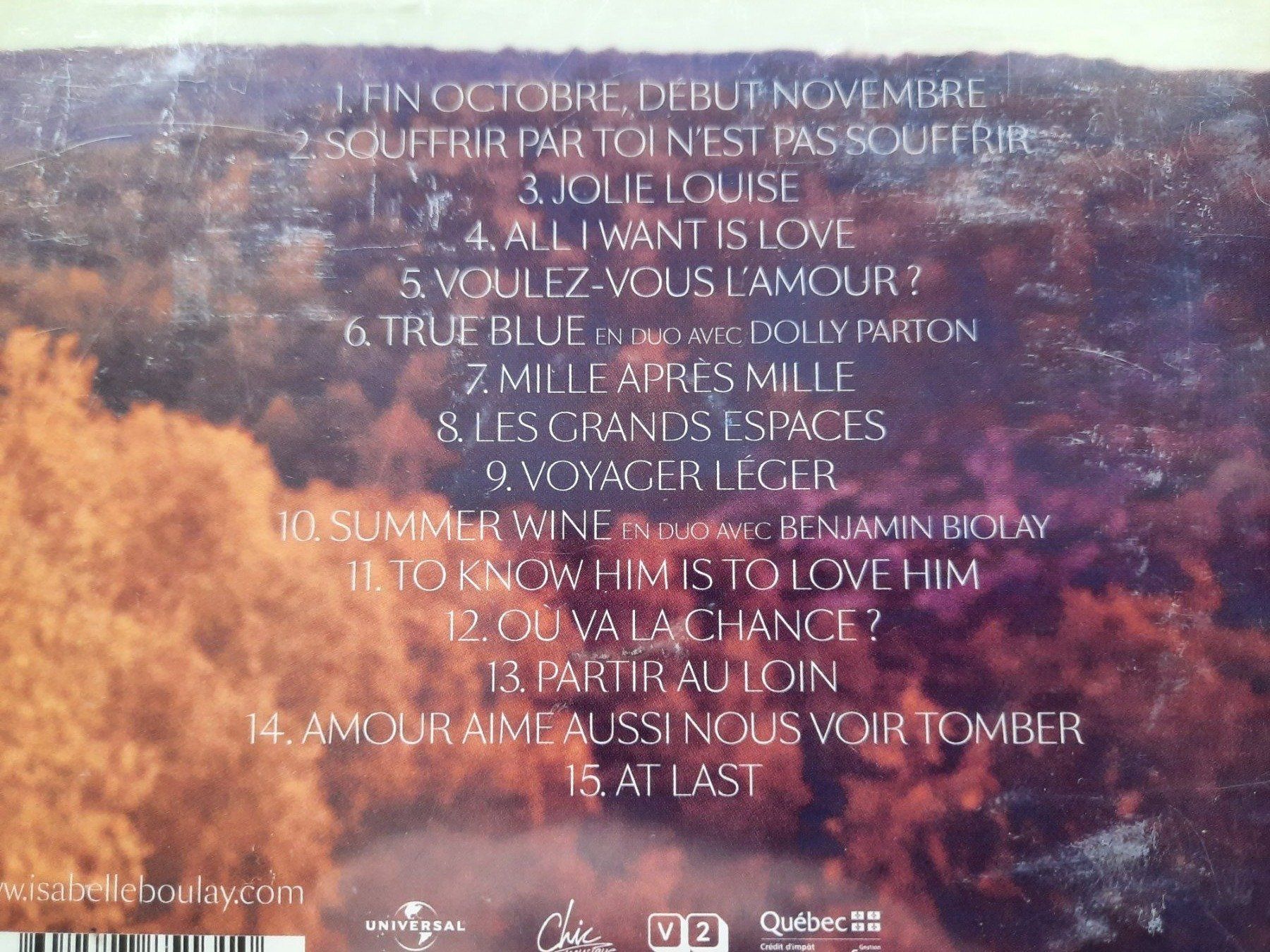 CD: CD Isabelle Boulay - Les grands espaces – Usato da Pully venduto da bro_n52j 2