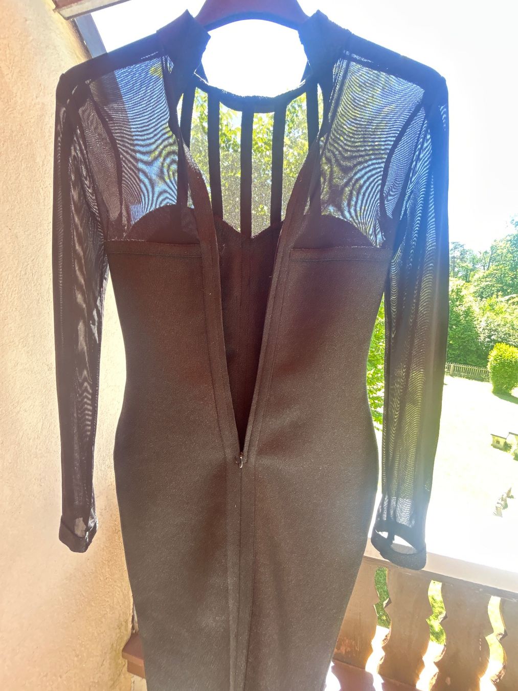 Vestiti: Bandage Kleid Typ Hervé Léger mit Mesh-Einsätzen, Grösse S – Nuovo (secondo la descrizione) da Frauenfeld venduto da bal_88zr 2