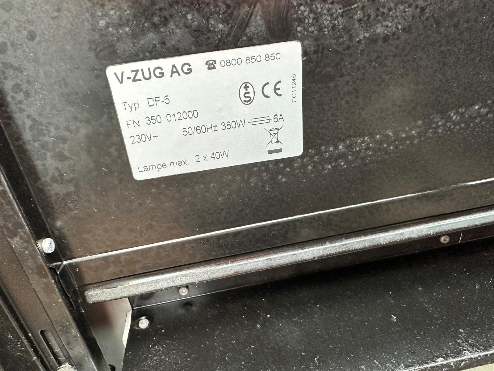 V-Zug Dampfabzug: Dunstabzugshaube & Dampfabzug V-ZUG – Gebraucht aus Spreitenbach von Space_X 4