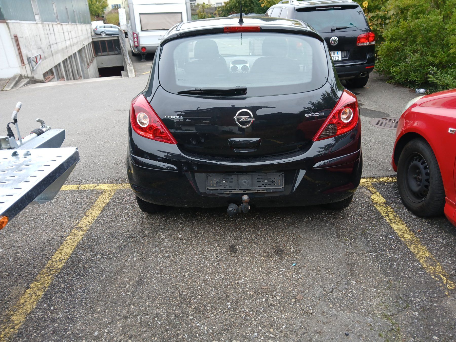 Opel Auto Mit Schraubenschlssel