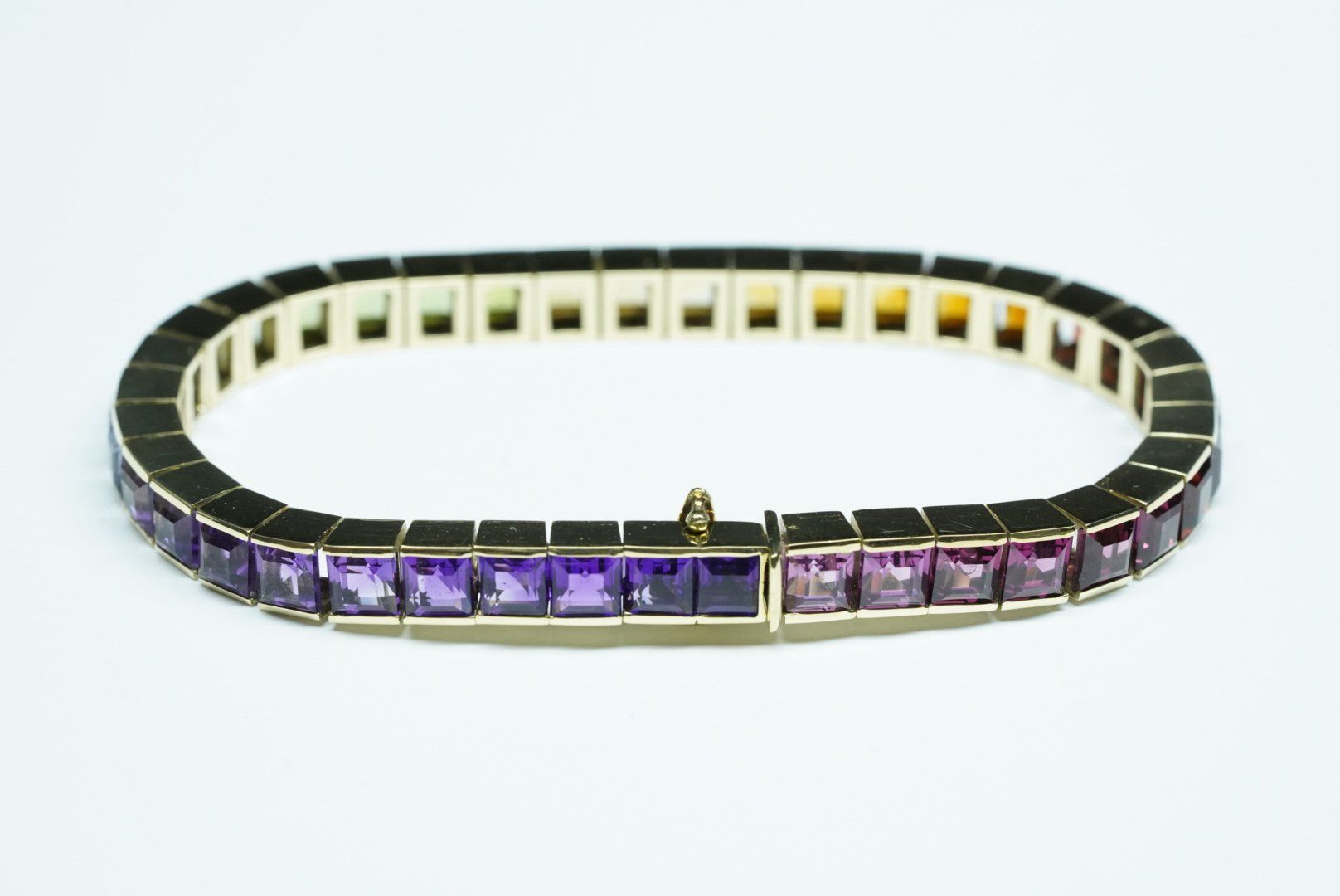 Bracciali & Braccialetti: Multicolor Armband 14k Gelbgold – Usato da Bülach venduto da Re-Jewelled 3