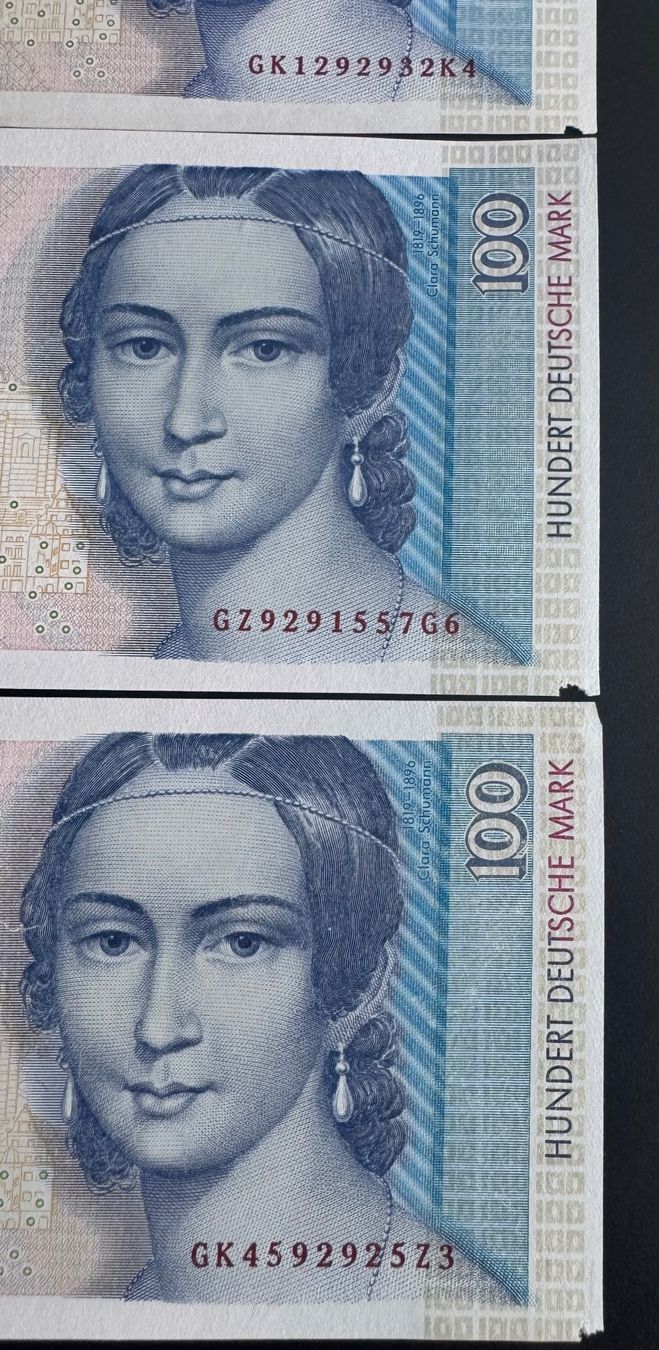 Billets de banque: 100 DM Deutsche Mark 4 Banknoten – D'occasion à Ebikon par Dmasterx 3