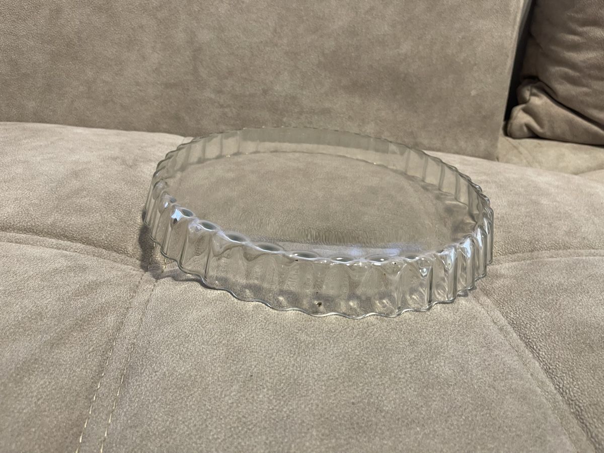 Teglie da forno: Quiche Form aus Glas, Durchmesser 30cm – Usato da Elsau venduto da isidobrany09 1