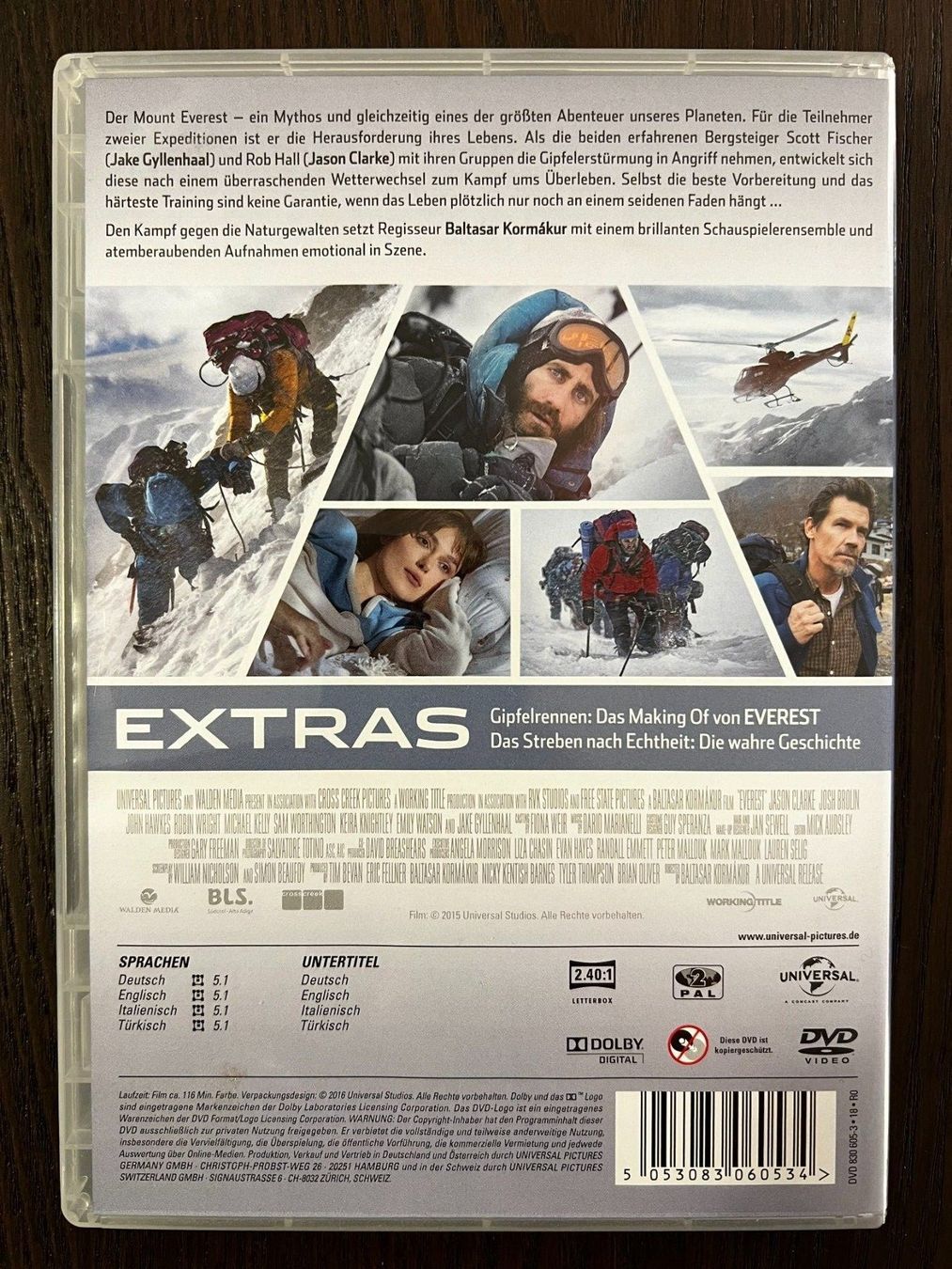 Tutti i DVDs: Everest – Usato da Zürich venduto da FilmFreunde 1