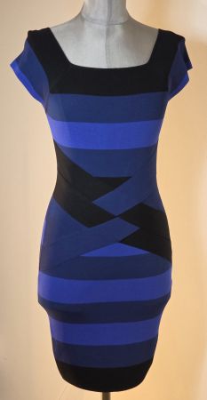 XS/S 34/36 MORGAN DE TOI leichtes Etuikleid Strickkleid
