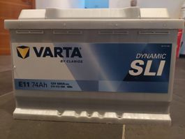 Varta Dynamic SLI 12V 74Ah Autobatterie neu