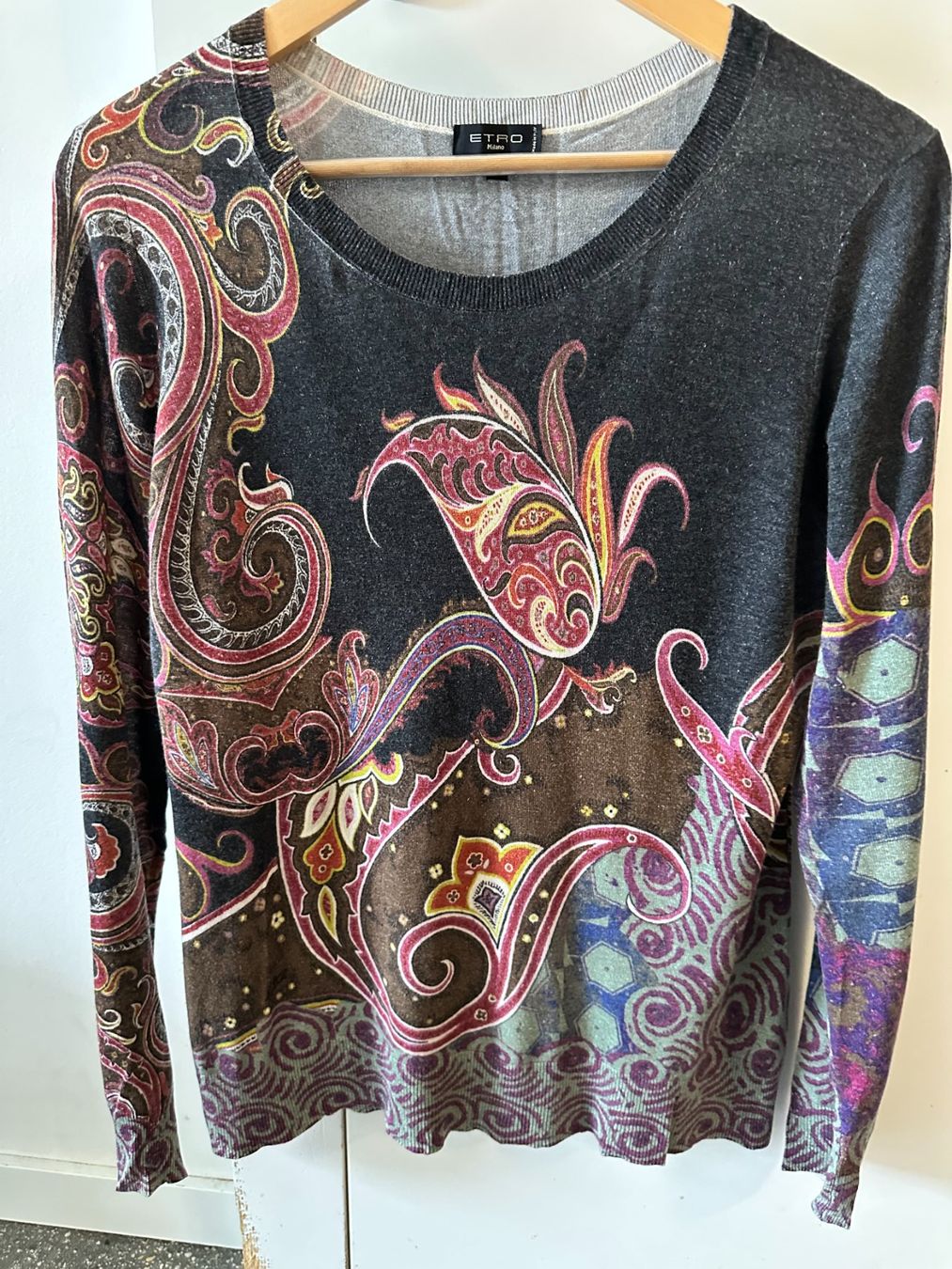 Etro Maglioni & Felpe: Pull ETRO 100% cachemire ETRO-Pullover Kaschmir 790 CHF – Usato da Genève venduto da Mycollection