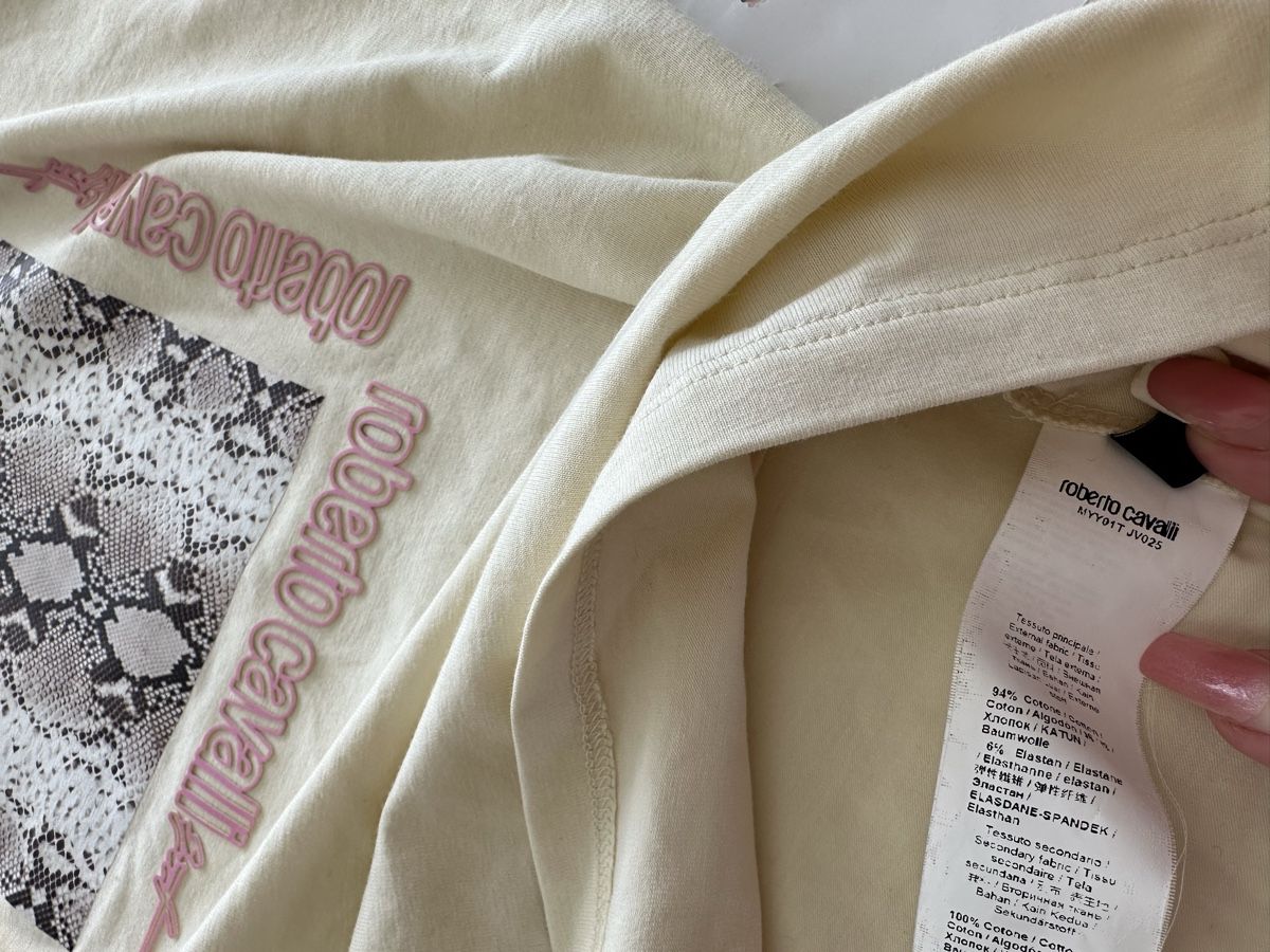 Roberto Cavalli T-Shirts: Roberto Cavalli original und ganz neu – Neu und originalverpackt aus Winterthur von Violeta_l 3