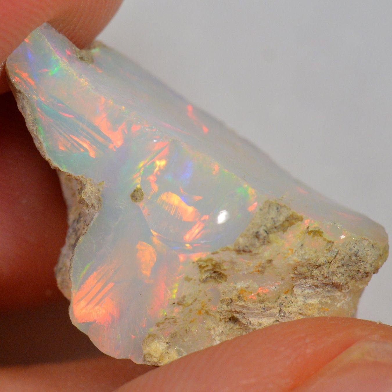 Edelsteine: 18.4 Karat - Roher Äthiopischer Welo Opal – Neu (gemäss Beschreibung) aus Rüti ZH von DeinOpal 4