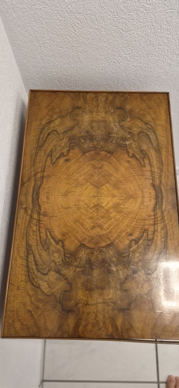 Cassettiere: Biedermeier Tisch mit zwei Schubladen  – Usato da Gossau ZH venduto da gecko-7 5