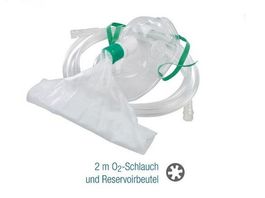 Sauerstoffmaske 3 Stück / Abhl. o. Versand