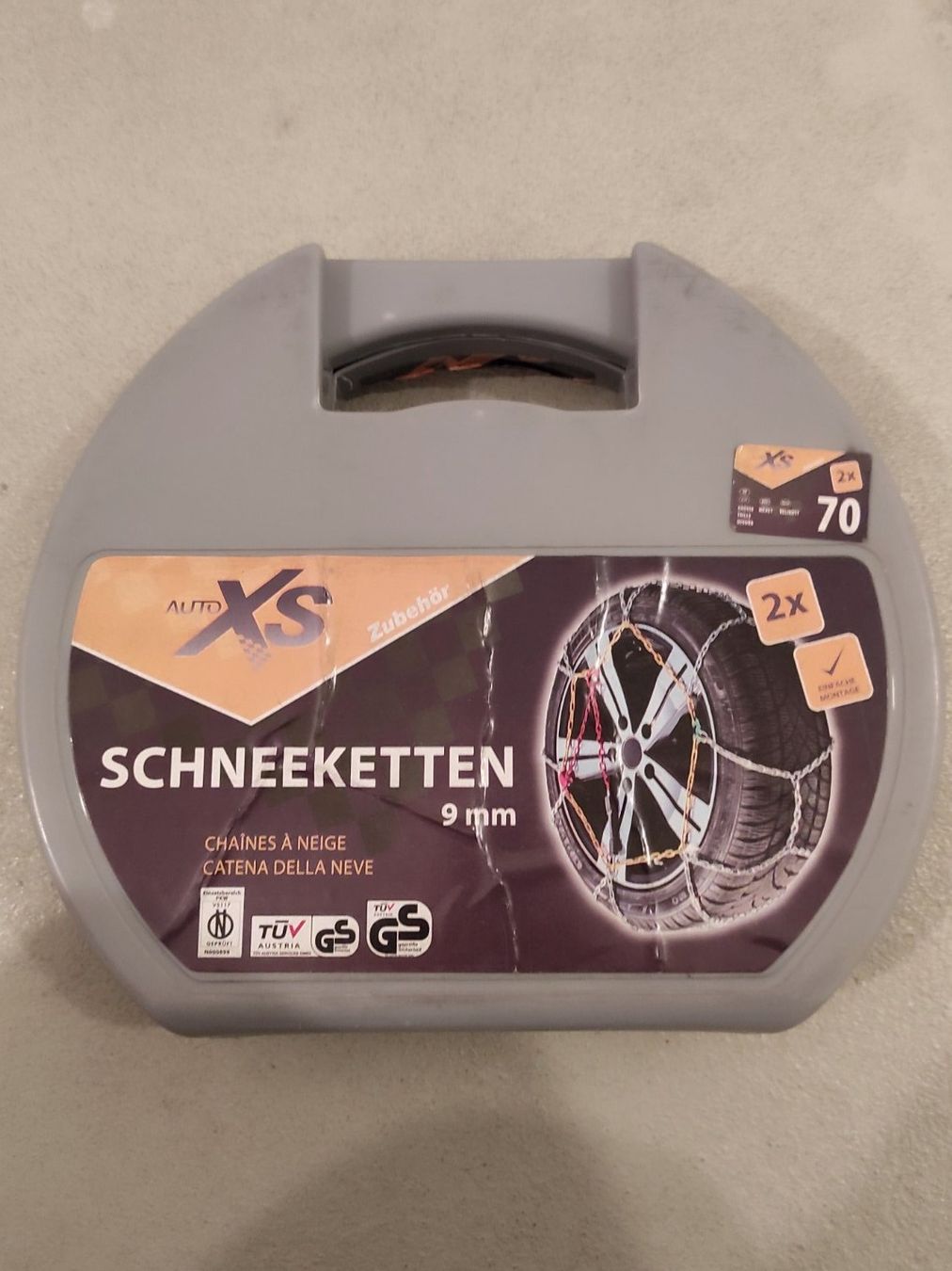 Catene da neve: Schneeketten 9mm, Aldi – Nuovo (secondo la descrizione) da Silvaplana venduto da Suomi3101