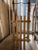 Holzschlitten Davos, Retro Schlittelspass