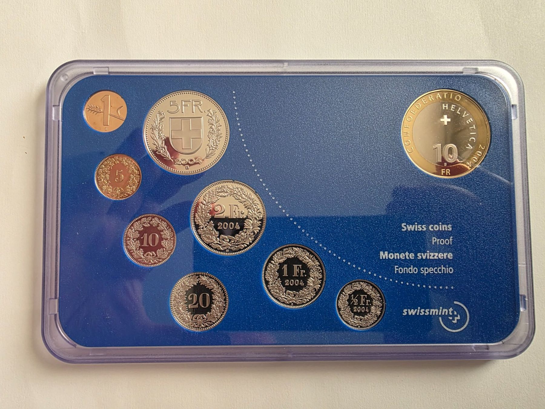 Tutti le monete: Jeux de monnaies 2004 Flan bruni – Nuovo e nell'imballaggio originale da Concise venduto da coolinvest