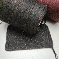 Wolle Lurex von NewMill, Freddy zum Handstricken 500g carbon