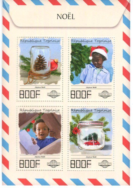 Tous les timbres: Block "Weihnachten". Togo – Neuf avec emballage d'origine à Basel par Butsch5