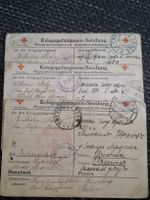 ​1.Weltkrieg: 3x seltene Kriegsgefangenenpost 1916/Russland