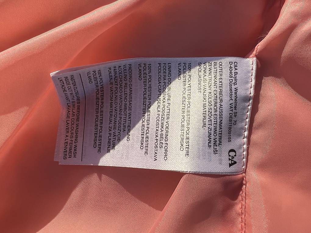 Altro abbigliamento per bambina: Mädchen Gilet Grösse 116 C&A – Usato da Thal venduto da maesi86 3