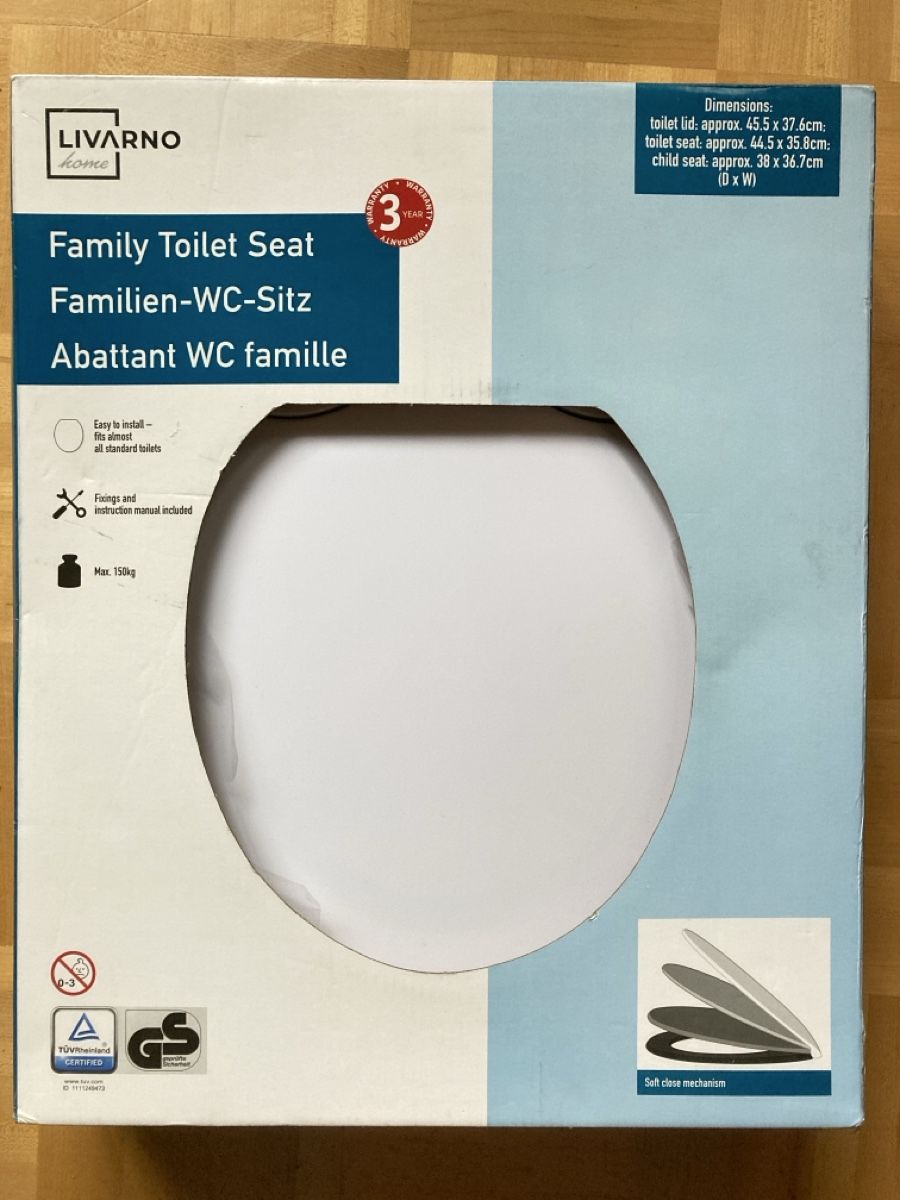 WC: WC-Sitz Abattant Family – Neu und originalverpackt aus FRIBOURG von Boris004